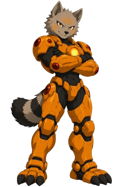 Nova in mech suit form