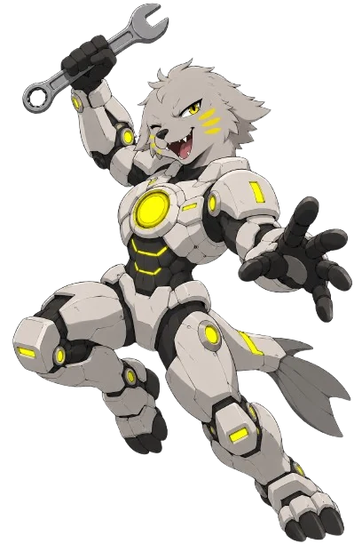 Rook in mech suit form